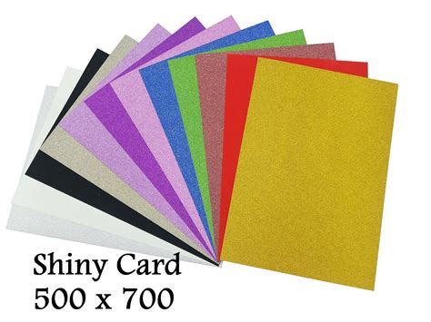 200g SHINY CARD 500X700mm