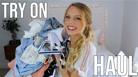 TRY ON HAUL!!! - YouTube