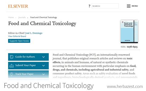 Food and Chemical Toxicology | HerbaZest