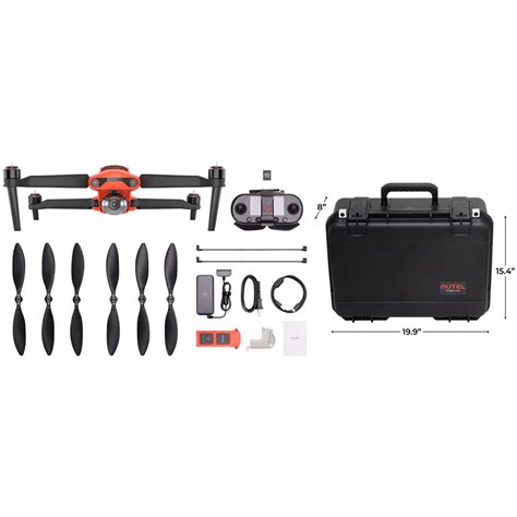 Autel Robotics EVO II 8K Drone Rugged Bundle 600002009 B&H Photo