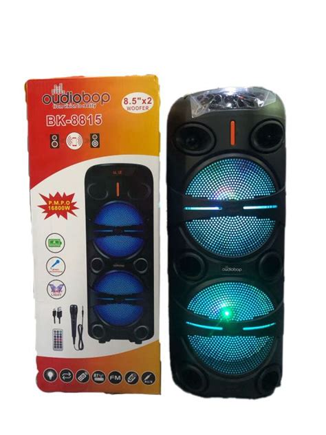 100% Original UME BK-8815 Karaoke Bluetooth Party Speaker Sound Box ...