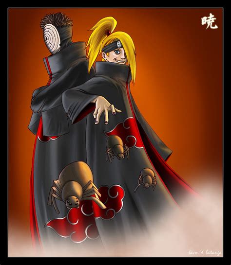 Deidara and Tobi fanart bu batanga, tobi and deidara HD phone wallpaper | Pxfuel