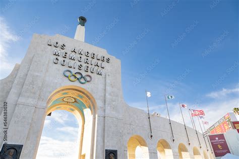 Los Angeles Memorial Coliseum, home to USC football, Olympics and other ...