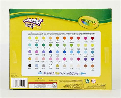 Crayola Twistables Colored Pencils, Assorted Colors Pack, Set