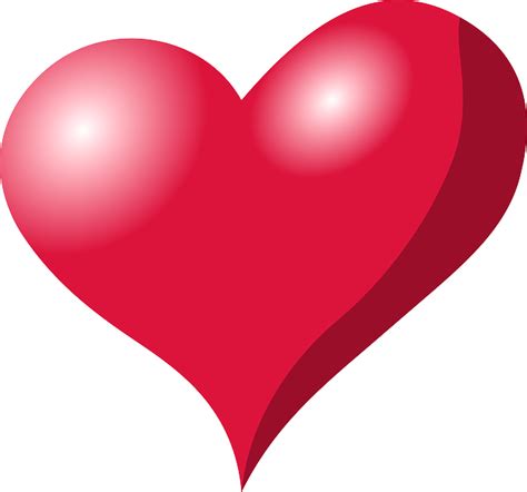 Heart Red Love · Free vector graphic on Pixabay