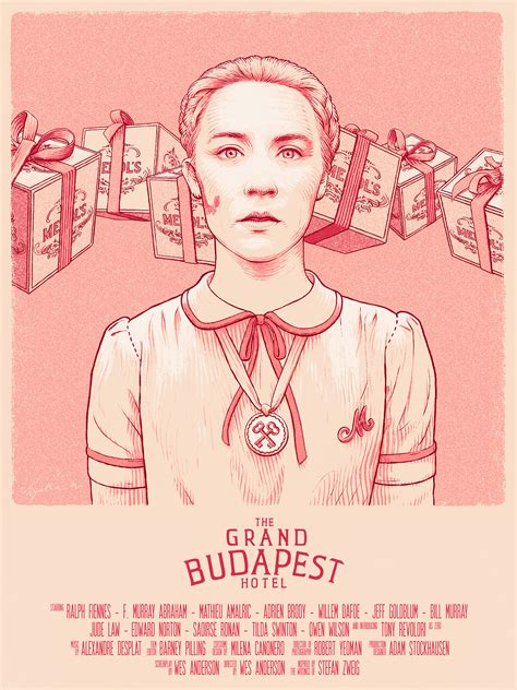 Agatha - Grand Budapest Hotel on Behance