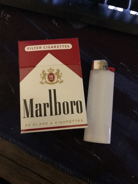 Bought a pack of Marlboro Reds for the first time in years. Tasting it reminded me of why this ...