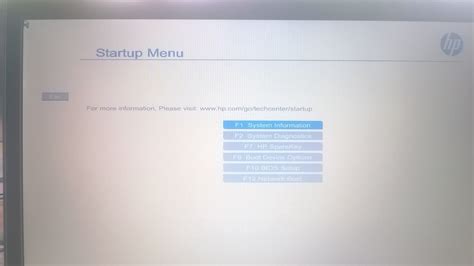 HP g740 laptop startup menu - HP Support Community - 5642796