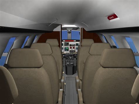 cockpit ultra beechcraft starship 3ds