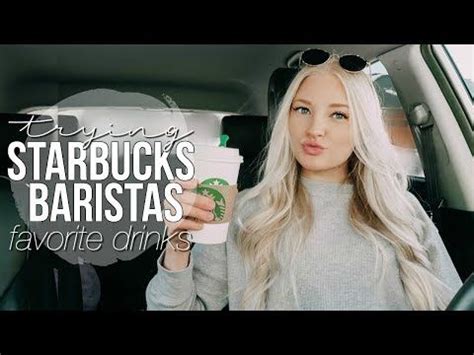 trying Starbucks baristas favorite drinks! | STARBUCKS BARISTAS PICK MY DRINK FOR A WEEK ...