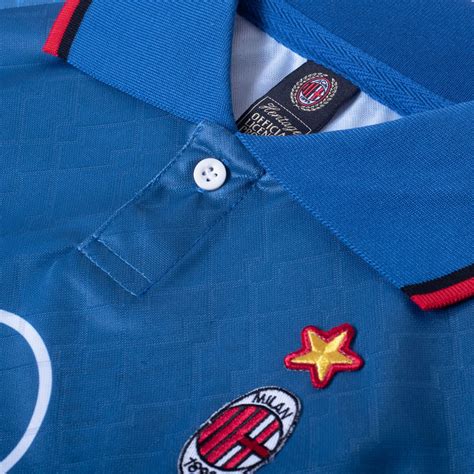 AC Milan 1996 Fourth Retro Football Shirt, Milan retro kit