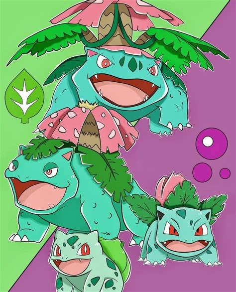 Bulbasaur Evolution, Pokemon | Pokemon bulbasaur, Bulbasaur evolution ...