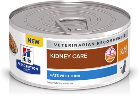 Hill's Prescription Diet k/d Kidney Care Pate with Tuna Canned Cat Food ...