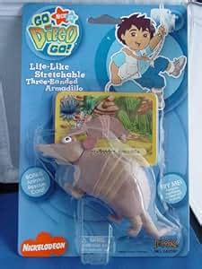 Amazon.com: Nick Jr. Go Diego Go! Life-like Stretchable Three-banded Armadillo with Bonus Animal ...