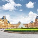 Free Stock photo of Exterior of Louvre Museum and Pyramide Inversee | Photoeverywhere