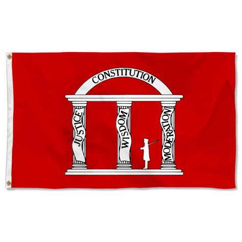 The United States Georgia (1861,red) Flag