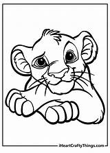 Coloring Pages For Lion King sketch template