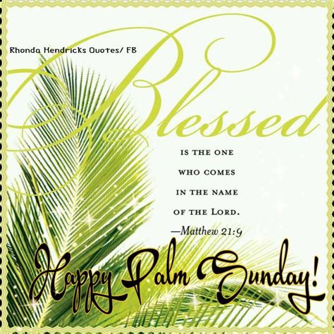 Pin by Joyce Jones on Resurrection Day | Palm sunday quotes, Happy palm sunday, Sunday images