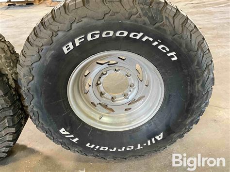 BF Goodrich All-Terrain T/A Tires On Aluminum Rims BigIron Auctions