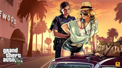 GTA 5 Girl 4K Wallpaper