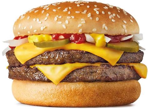 McDonald’s Quarter Pounder® with Cheese returns from 2 Feb 2023, has meltier cheese and 50% more ...