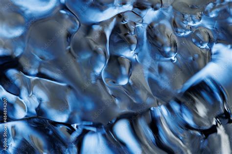 Melting ice water closeup Stock Photo | Adobe Stock