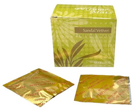 Plaquettes parfumées aux huiles essentielles Santal Vetiver x10 - Encens d'Auroville Maroma ...