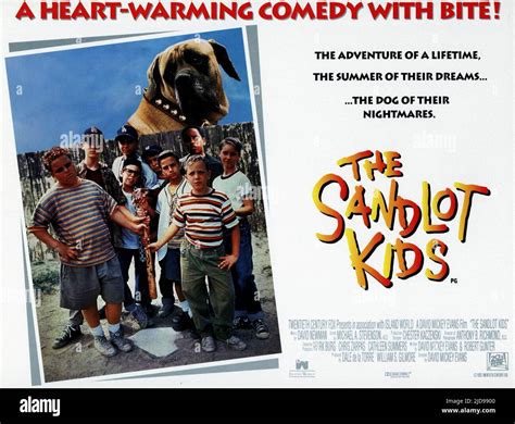 Sandlot 1993 poster hi-res stock photography and images - Alamy