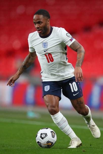 Raheem Sterling of England in 2021. | England national football team, England football players ...