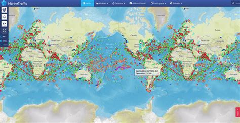 Marine Traffic | The European Maritime Spatial Planning Platform