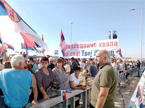 President of Serbia opened up a 24.6km highway today : r/europe