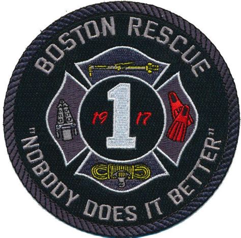 Boston Fire Dept Recue 1 Ems Patch, Patch Logo, Fire Dept, Fire Department, Fire Badge, Fire ...