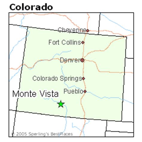 Best Places to Live in Monte Vista, Colorado