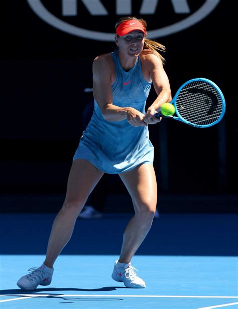 MARIA SHARAPOVA at 2019 Australian Open at Melbourne Park 01/14/2019 ...