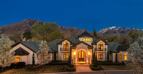 $3.45 Million Limestone Mansion In Salt Lake City, UT | Homes of the Rich