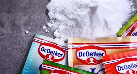 Packages of Dr. Oetker Products Editorial Photo - Image of products ...