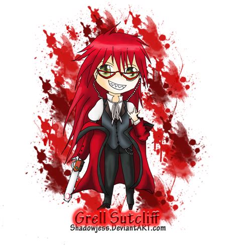 + Grell Sutcliff Chibi + by shadowjess on DeviantArt