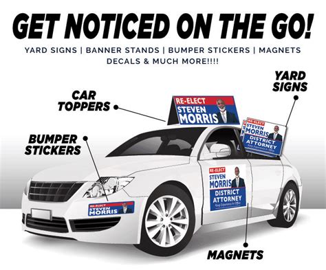 Political Bumper Stickers, Campaign Car Magnets, Election Yard Signs & More