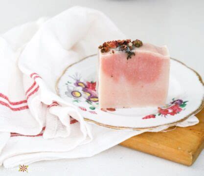 Gentle on the Skin Rose Soap Recipe - Garden Therapy