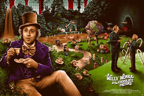 Willy Wonka & the Chocolate Factory (1971) by Adam Rabalais [1500x1000 ...