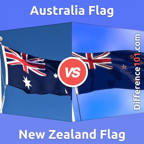 Australia Flag vs. New Zealand Flag: What Is the Difference Between ...