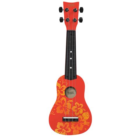 First Act Discovery Red Flower Mini Guitar FG4124 Red - Toys & Games - Musical Instruments ...