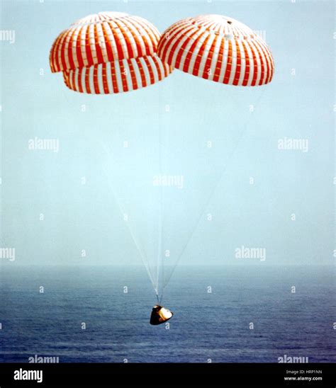 Apollo 9 Approaches Splashdown Stock Photo - Alamy