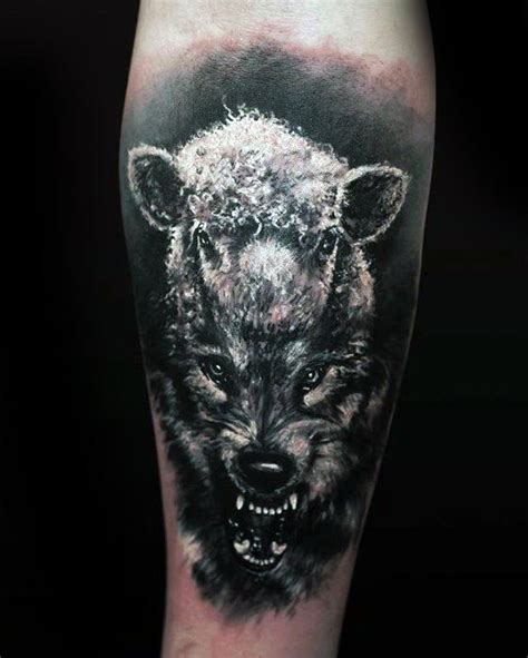 50 Wolf In Sheeps Clothing Tattoo Designs For Men - Manly Ideas