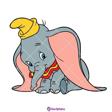 Dumbo With Hat, Layered Svg File Free Svg Files For Cricut, 42% OFF