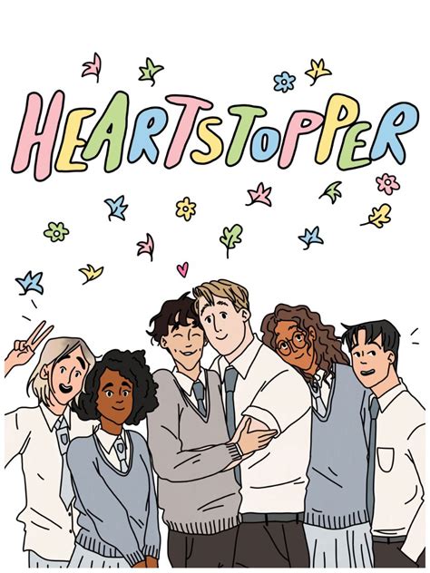 Heartstopper poster | Portadas de historia, Tiendas de bolsos, Portadas