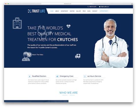 30+ Doctor Website Templates For Medical Practitioners 2019 - Colorlib ...