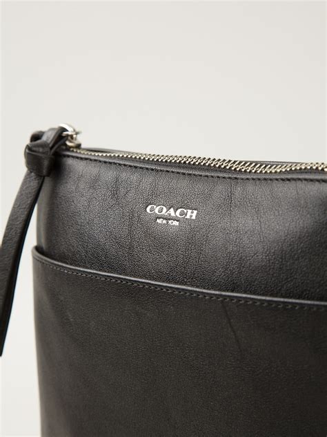 Coach Crossbody Messenger Bag in Black | Lyst