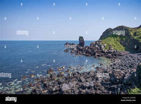 South Korea's Jeju Island beach scenery Stock Photo - Alamy