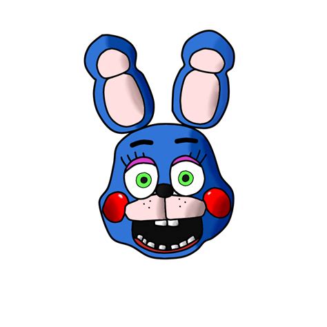 Toy Bonnie Face (Personal Work) by guerrier5 on DeviantArt